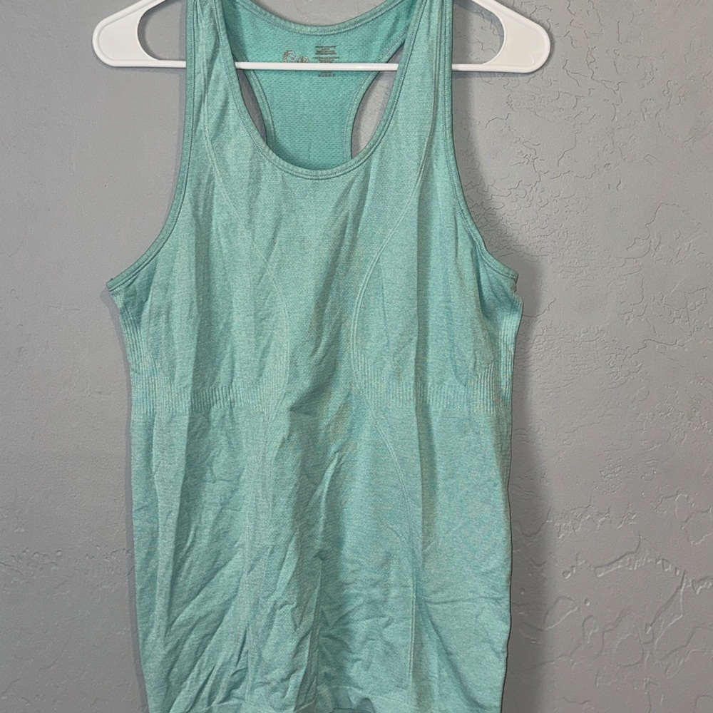 ZYIA Mint Green Racerback Tank Top